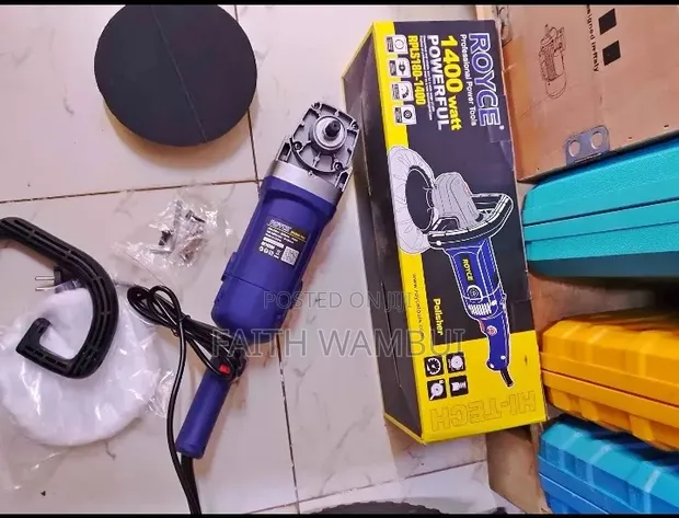 Powerful Royce Buffing Machine 1400 Watts Electric - 1