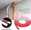 Adhesive Silicone Flexible Bathroom Shower Water Stopper - 5