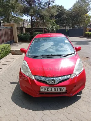 Honda Fit Hybrid 2012 Red