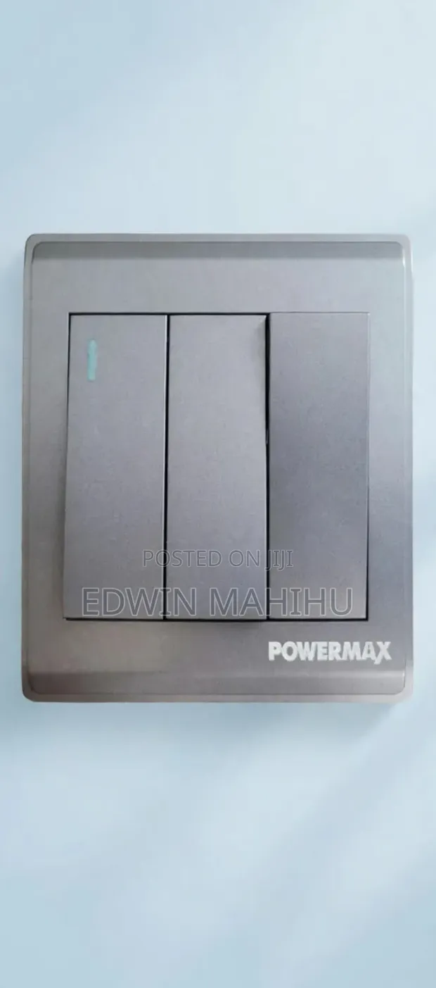 Power Max 3-Gang 2-Way Switch - 1