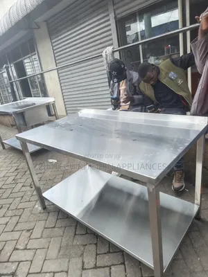 Meza Nzito ya Kazi ya Stainless Steel