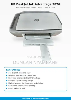 HP DeskJet Ink Advantage 2876 All-in-One Printer
