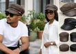 Unisex Leather Fiddler Cap - 1
