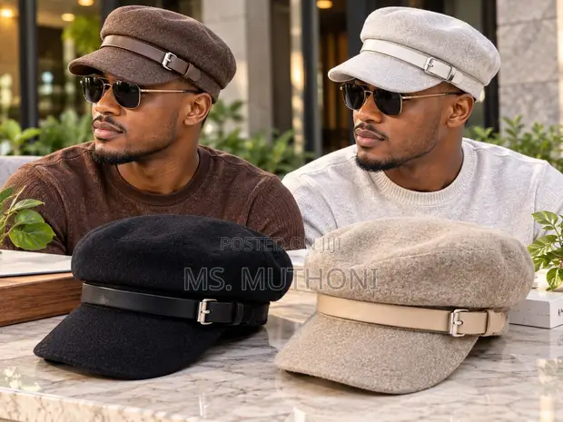Quality Woolen Newsboy Cap - 1