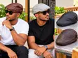 Kofia ya Kisasa ya Ngozi Laini ya Gatsby - 1