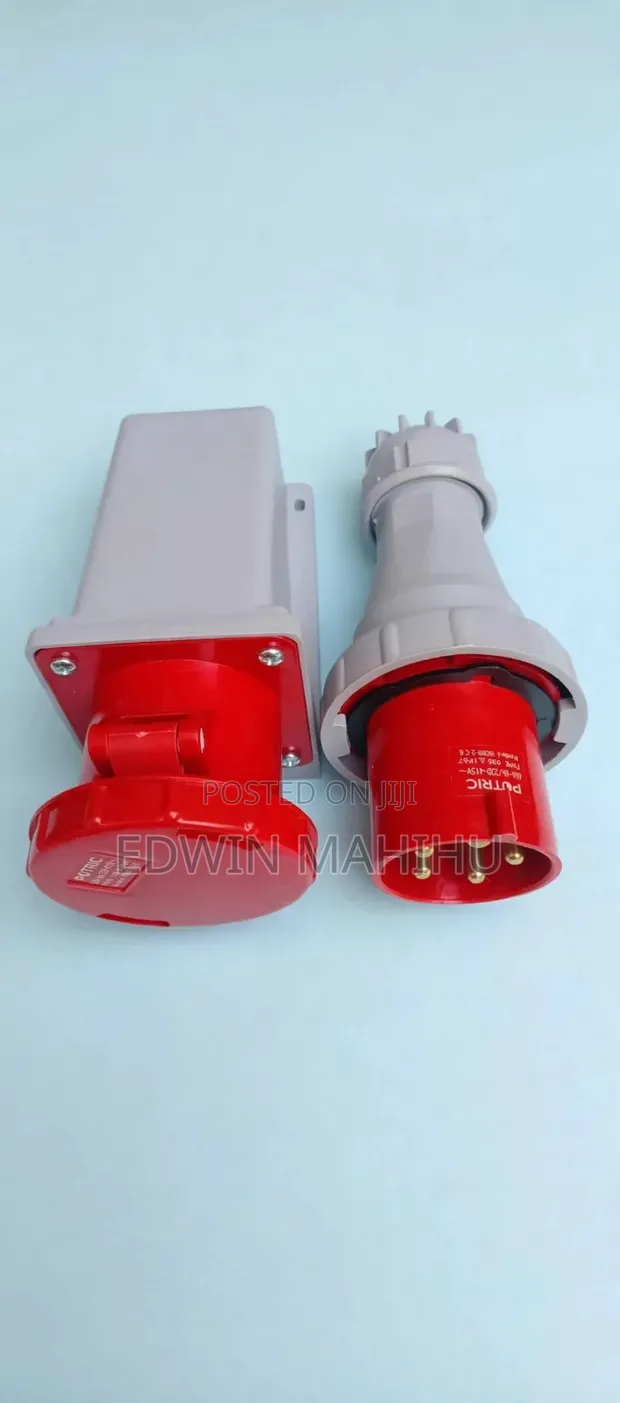 Socket ya Viwandani 63A 5-Pin - 1