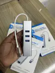 3-Port USB 3.0 Hub with Ethernet - 1