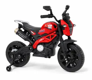 Kids Ride-On Motorbike Toy - Red