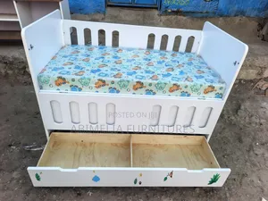 Baby Cot with Mattress