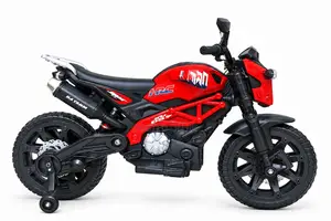Kids Ride-On Motorbike Toy - Nyekundu
