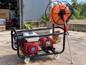 8HP Aico Japan Trolley Sprayer with Hose Reel