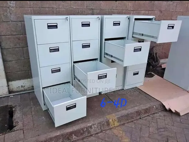 Boss Office Products 4-Drawer File Cabinet - 1