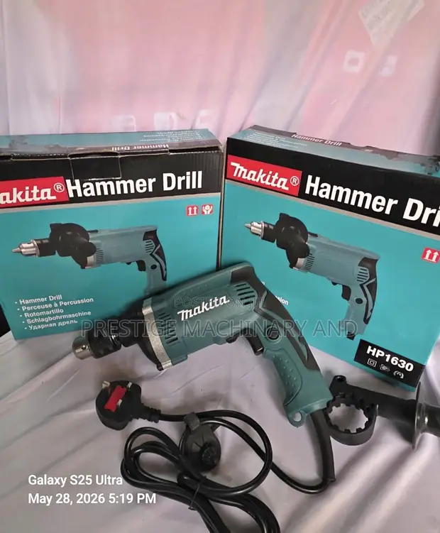 Makita HP1630 Hammer Drill - Brand New - 1