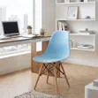 Eames Style Blue Dining/Office Chair - 1
