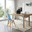 Eames Style Blue Dining/Office Chair - 3