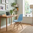 Eames Style Blue Dining/Office Chair - 4