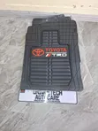 5Pcs 3D Toyota Rubber Car Floor Mats - Black - 1