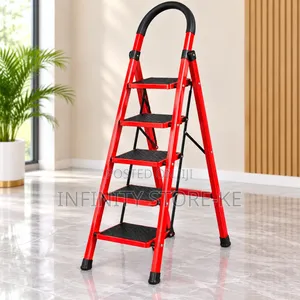5-Tier Folding Ladder for Home & Shop