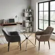 2 Seater Dining Set - Compact Modern Dining Table & Chairs - 2