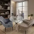 2 Seater Dining Set - Compact Modern Dining Table & Chairs - 4