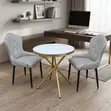 2 Seater Dining Set - Jedwali la Kula Compact Lenye Mtindo - 3
