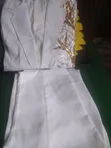 Brand New White Wedding Suit - Men's L - 1