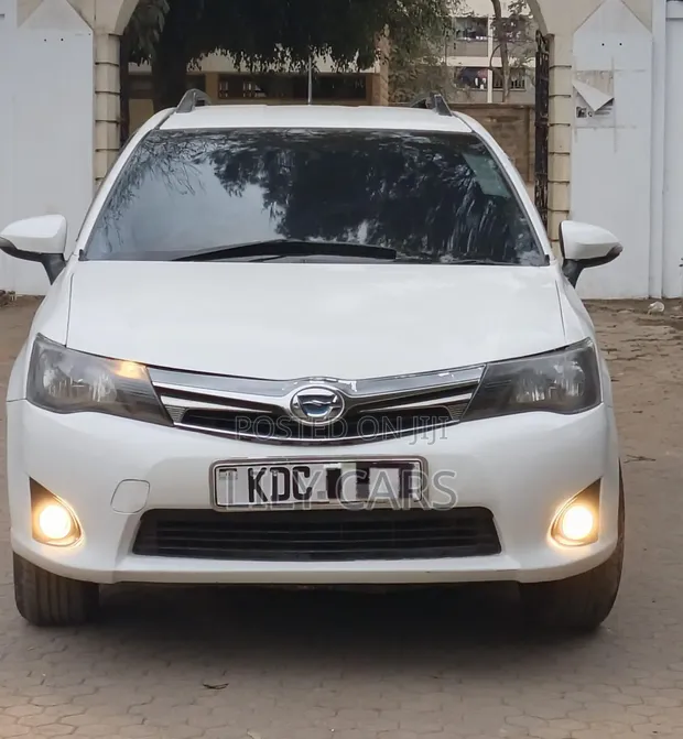 Toyota Corolla Fielder 2014 Hybrid Nyeupe - 1