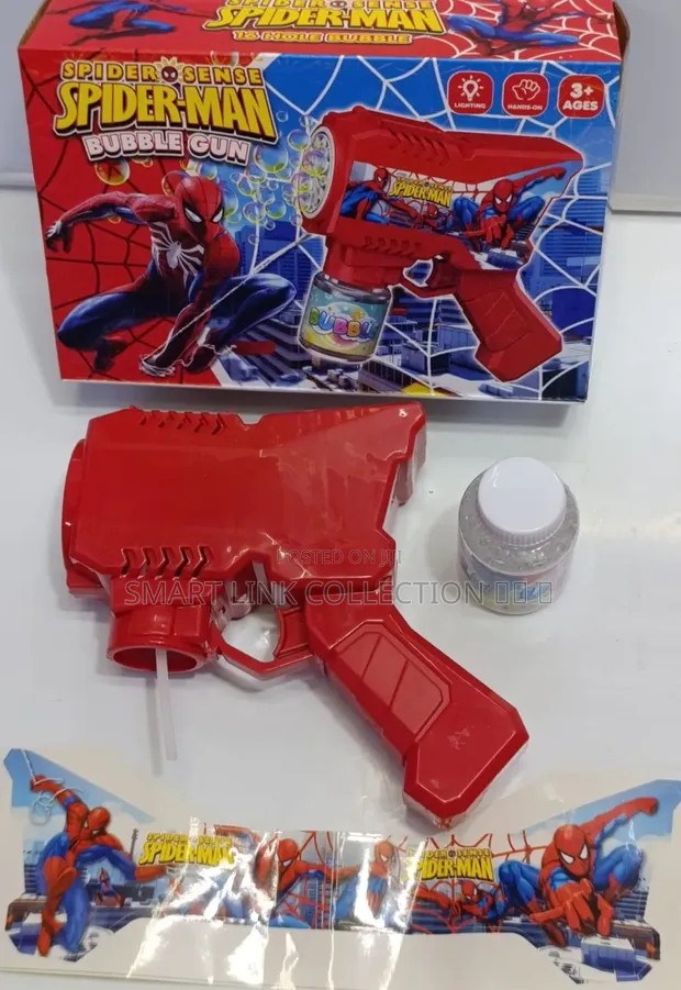 Spider-Man Bubble Gun - Brand New - 1