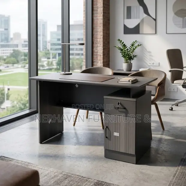 Executive 1.4m Desk - Professional Office Table - 1