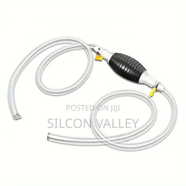 Portable Hand Suction Pump with Flexible PVC Hose - 1