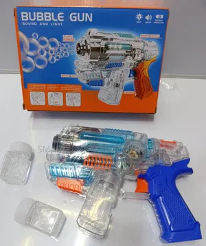 Baby First Bubble Gun with Sound and Light