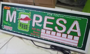 Bodi ya Ishara ya Biashara ya LED M-Pesa
