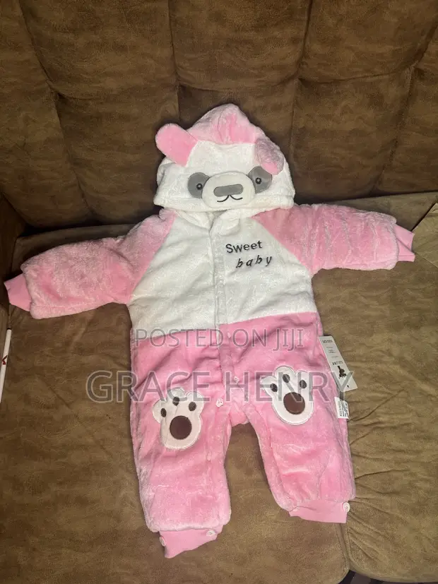Brand New Heavy Romper - Pink, 6 Months - 1