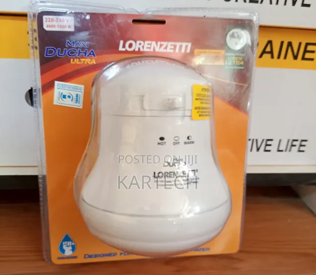 Lorenzetti Maxi Ducha Ultra Shower ya Umeme - 1