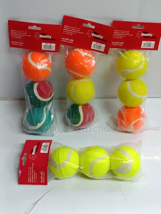 Sportsart Tennis Balls (Pakiti ya 3) - 1