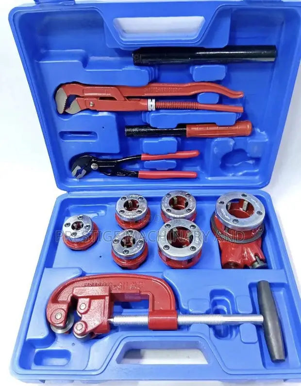 Acme Die Stock Ratchet Set (1/4" hadi 3/4") - 1