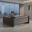 L-Shape 1.6m Executive Desk - Ofisi Nzuri ya Kazi - 1
