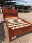 4x6 Mahogany Bed Frame - Ruai Shop - 2