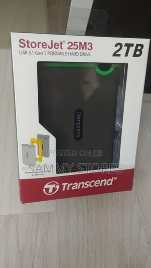 Transcend StoreJet 25M3 2TB External Hard Drive