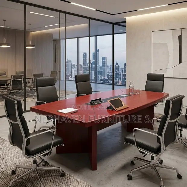 Modern Executive Boardroom Table - 1