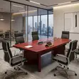 Modern Executive Boardroom Table - 1