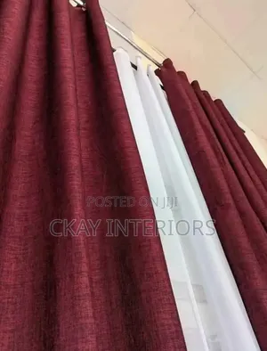 Vitambaa Vipya vya Pazia - Home Interiors
