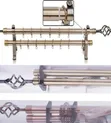 Adjustable Curtain Rods - Shiny Finish, Rahisi Kufunga - 1