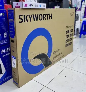 Skyworth 55" QLED 4K Smart TV - Dhamana ya Miezi 12