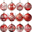 12pcs Christmas Wooden Ornament Decorative Set - 1