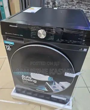 Hisense 12kg/8kg Front Load Wash & Dry WD5I1245BB - Silver