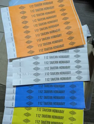 Event Wristband Tickets - Disposable & Branded