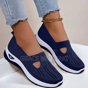 Viatu vya Orthopedic vya Kupumua vya Flats