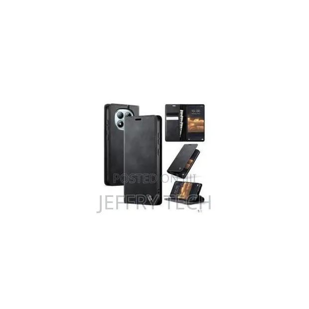 Caseme Flip Wallet Leather Case for Poco M8 5G - 1