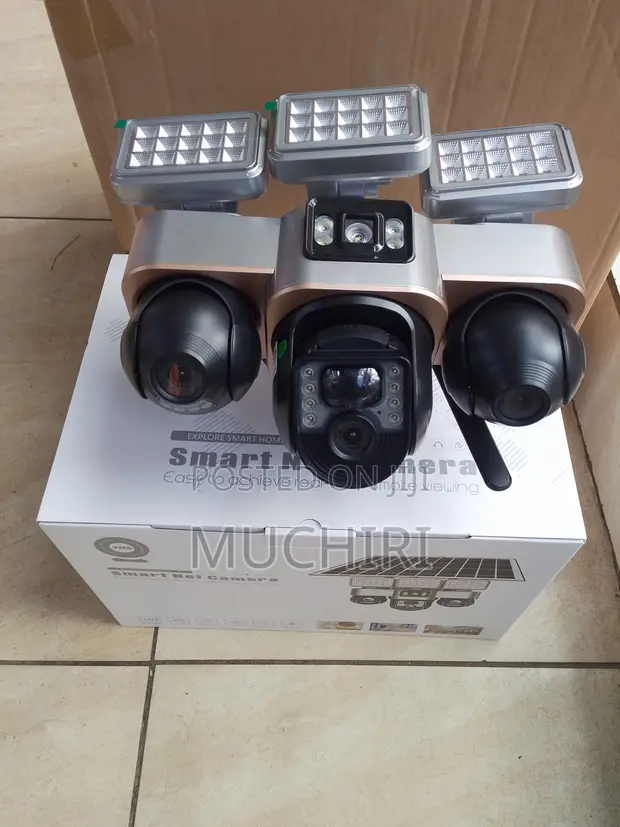 V380Pro VTS30 6MP Kamera ya Usalama ya PTZ yenye Lensi 3 za 4G - 1